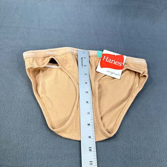 Hanes Women's Size Small Panty Bikini Original Beige New With Tags - Picture 7 of 8